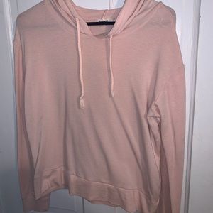 Light pink thin hoodie